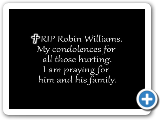 Robin Williams Tragedy | LIZ DEE