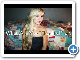 What Are You Thankful For? | LIZ DEE